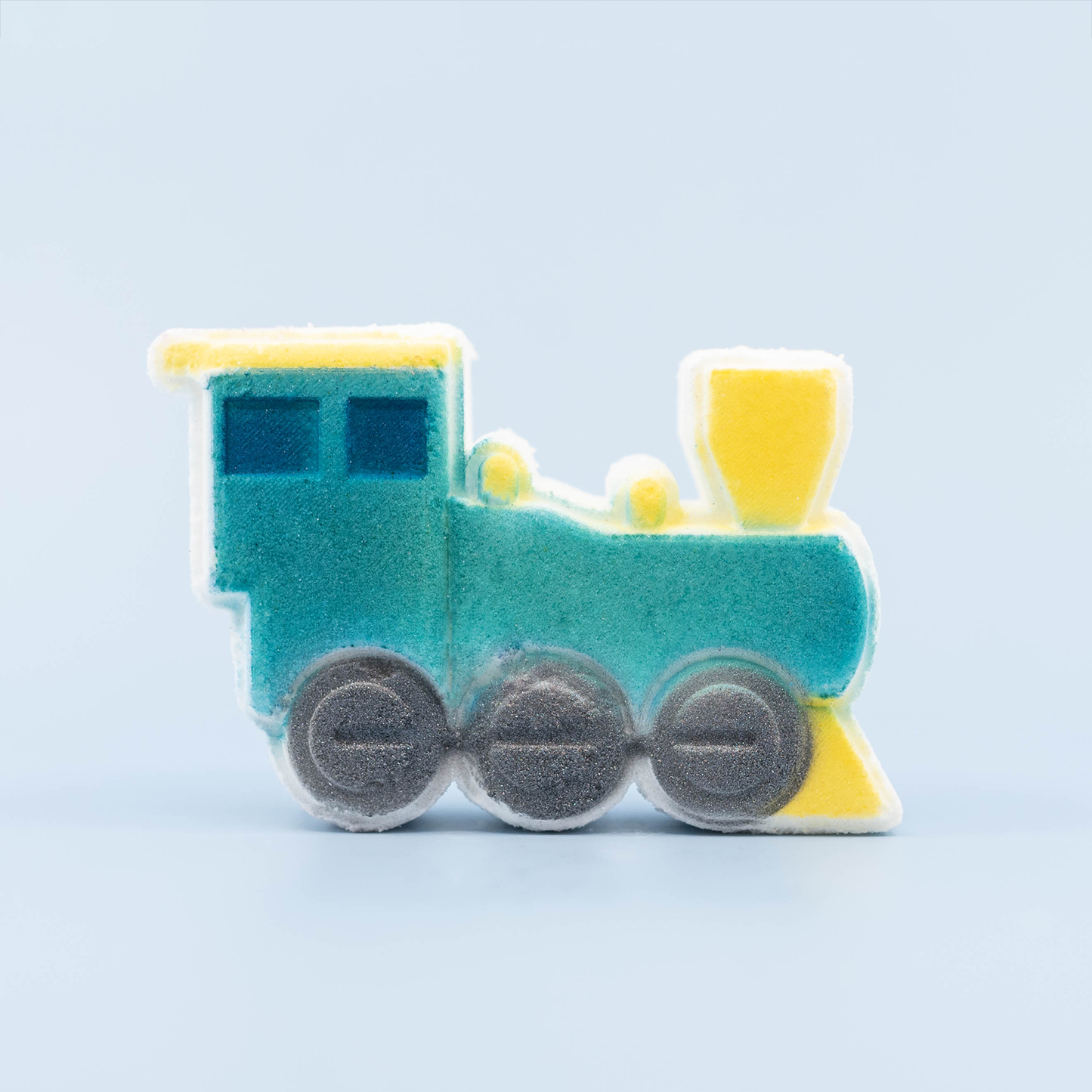 Bath Bomb | Hand Painted | Color Burst | Train Engine