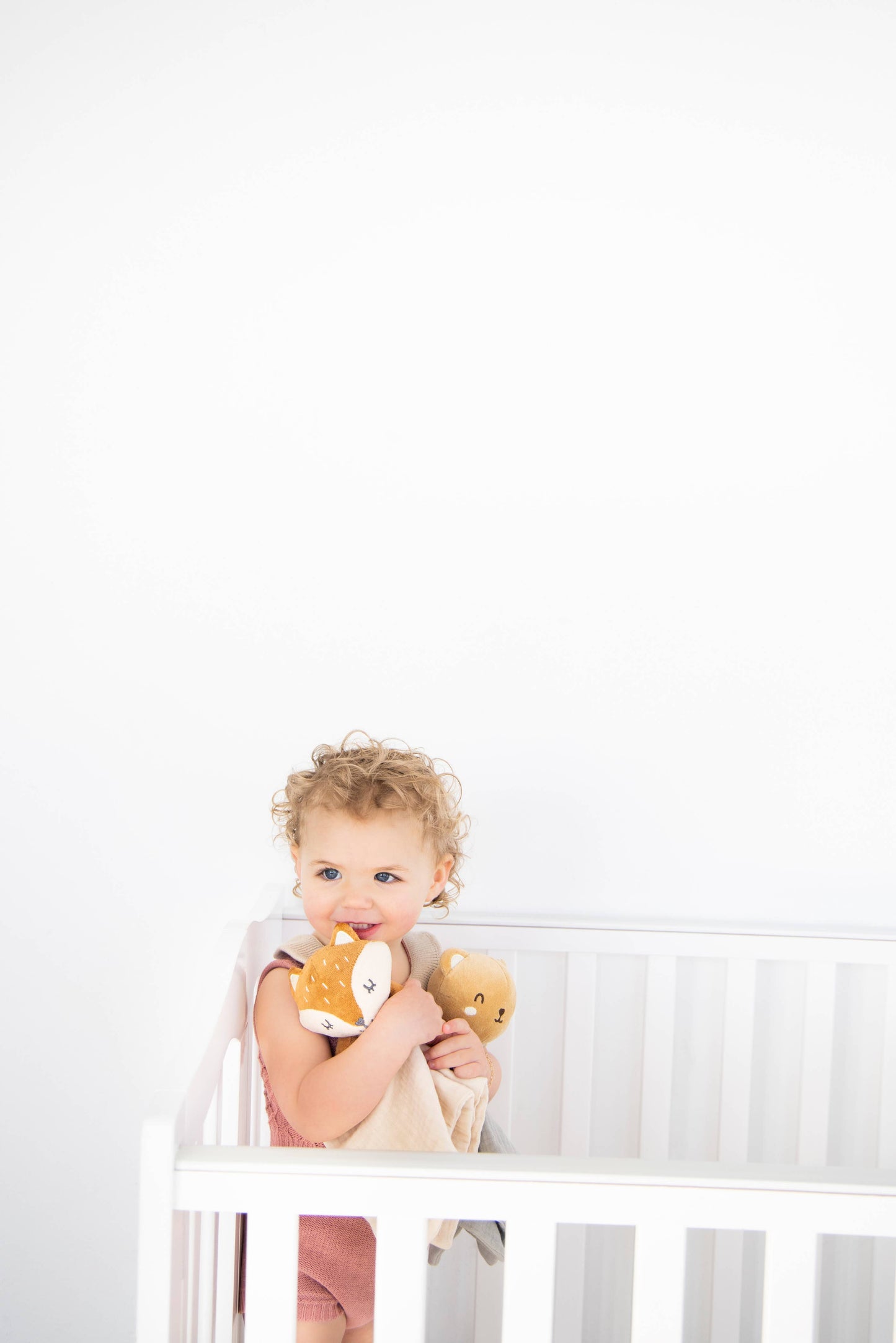 Fox Snuggle Blanket, Organic Cotton Muslin
