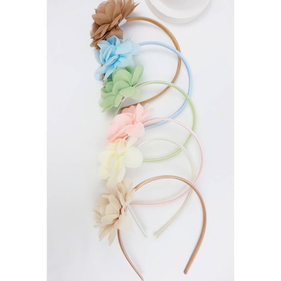 Baby/Kids Sheer Rose Hairband