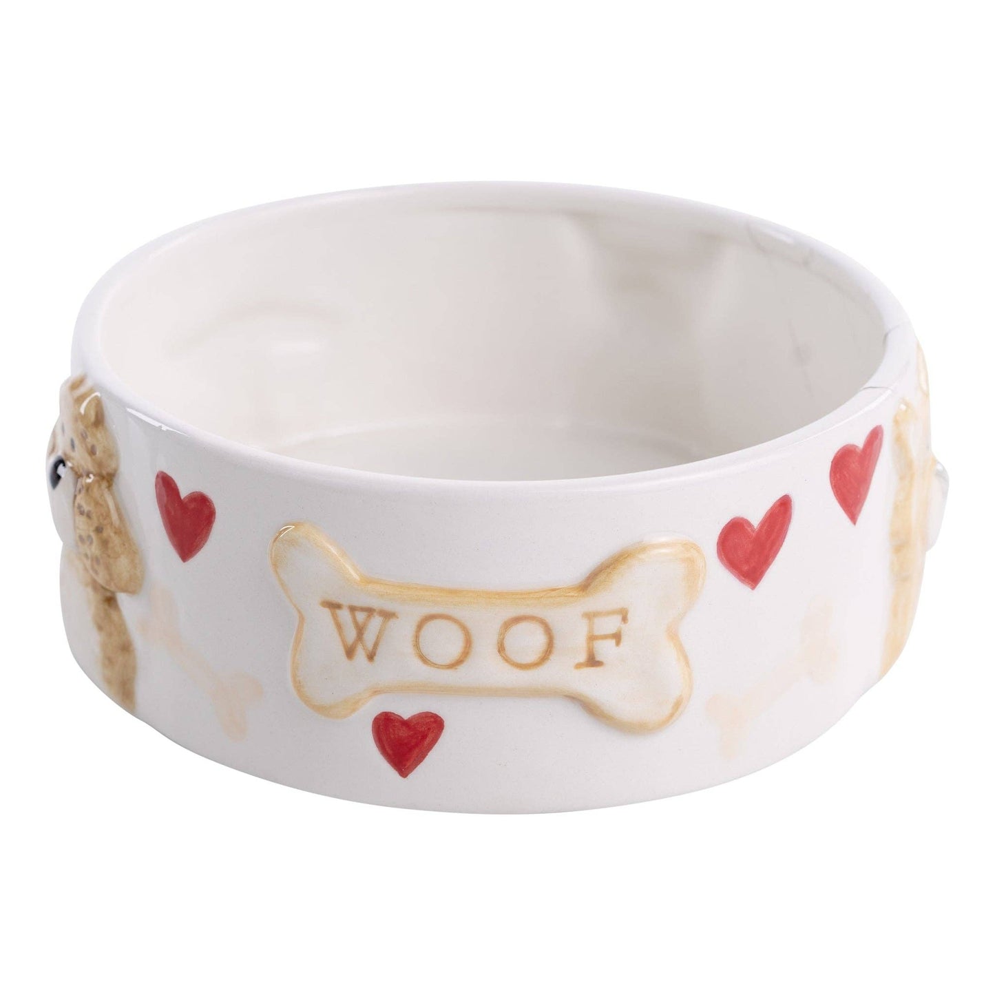 Woof Bone Dog Dish