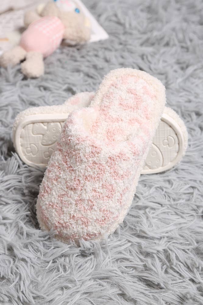 Children's Leopard Pattern Slipper