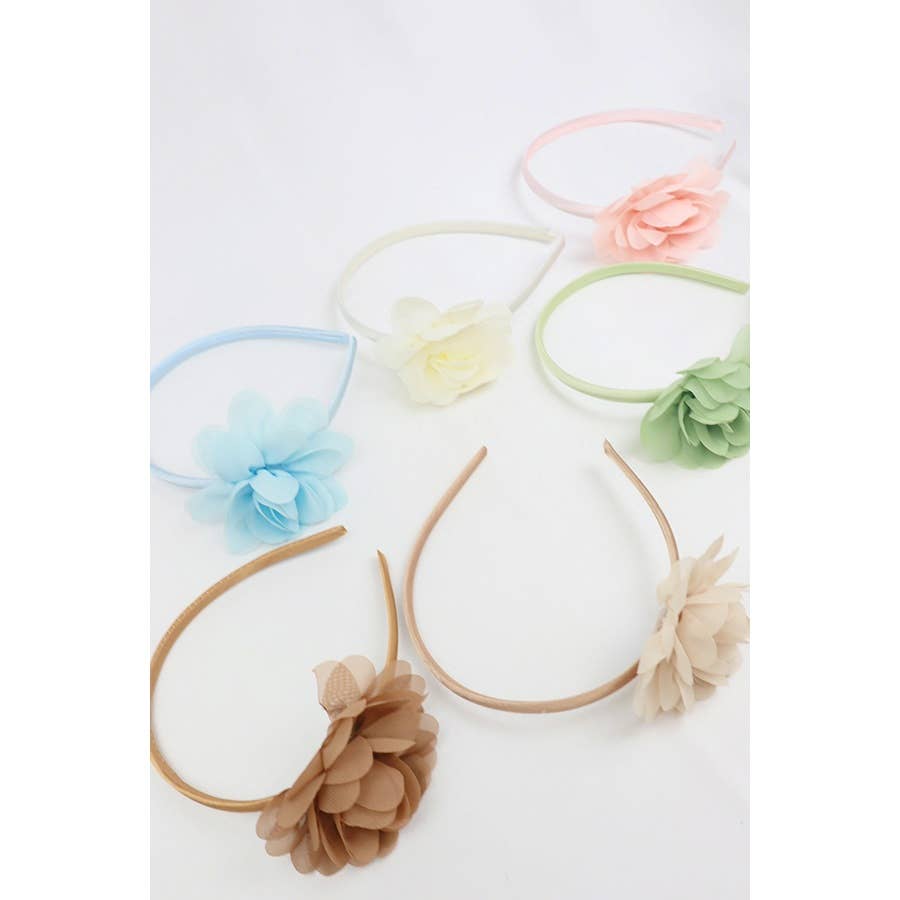 Baby/Kids Sheer Rose Hairband