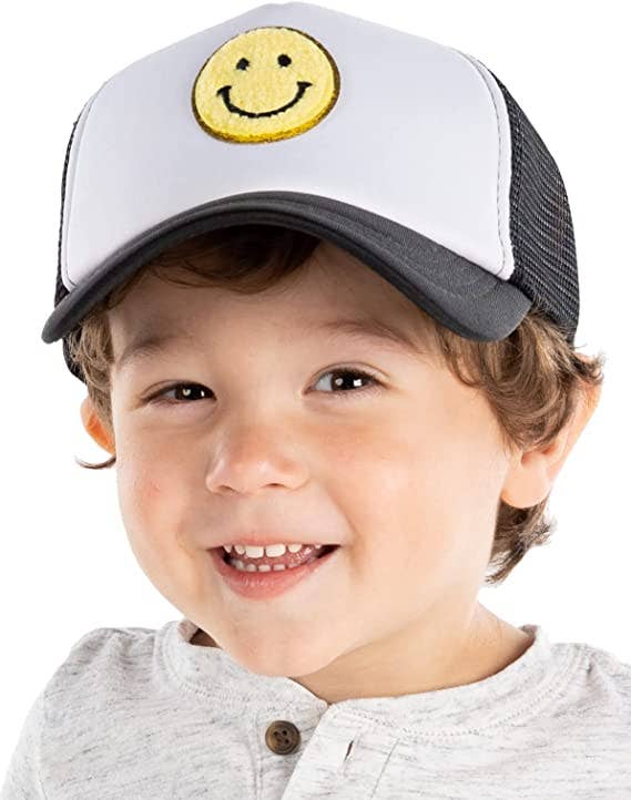 Kids Smiley Trucker Hat