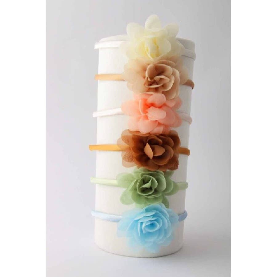 Baby/Kids Sheer Rose Hairband