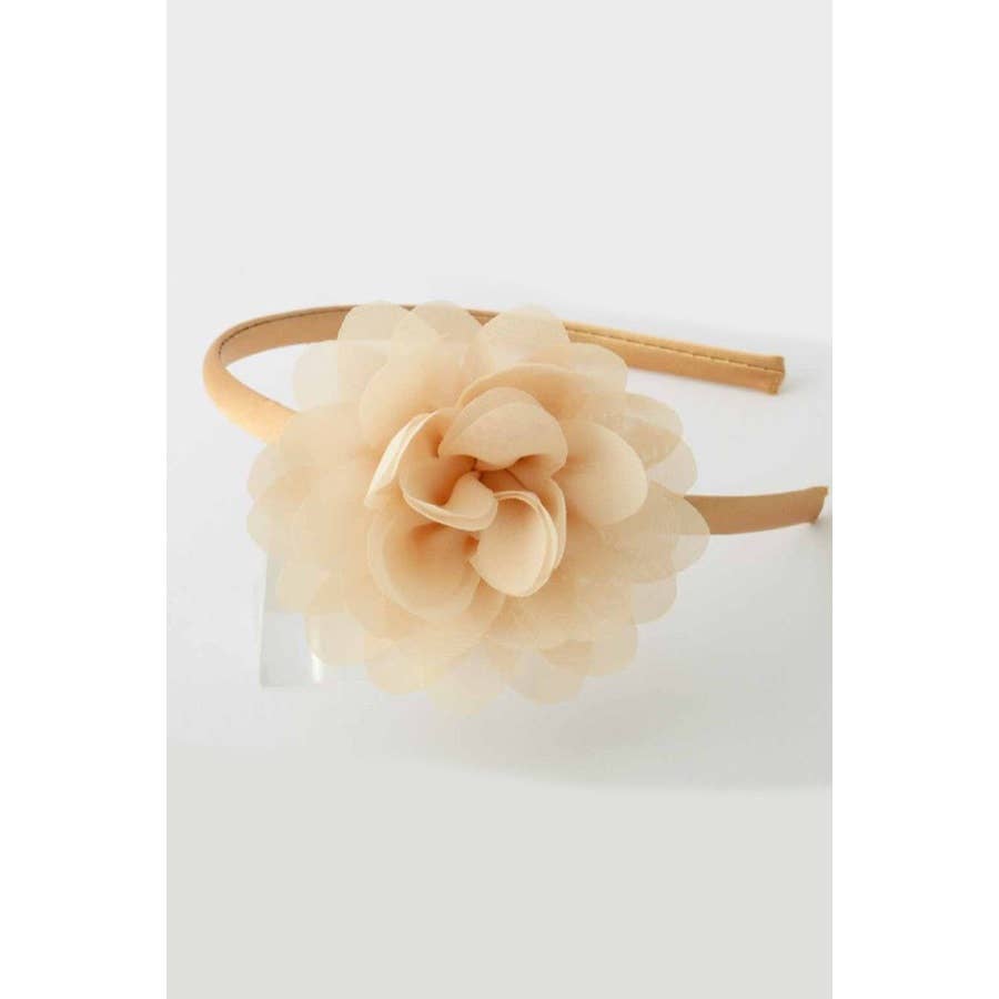 Baby/Kids Sheer Rose Hairband