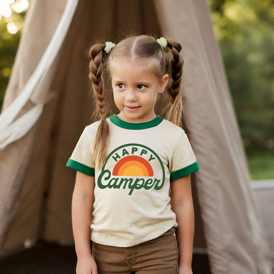 Happy Camper (Youth) | Vintage Ringer