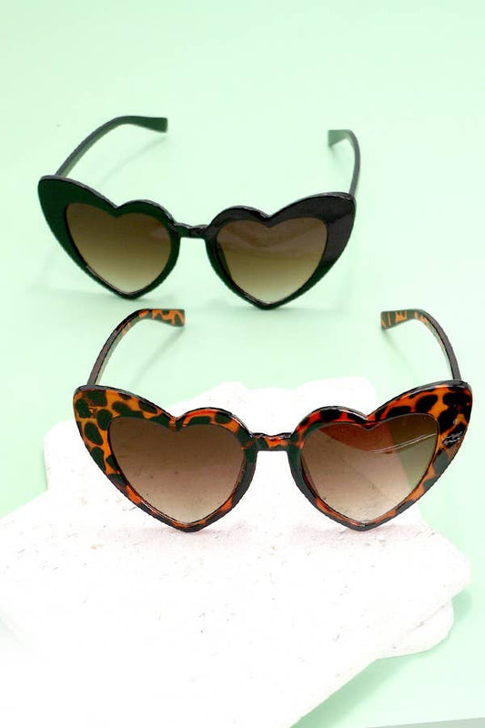 Heart Frame Sunglasses