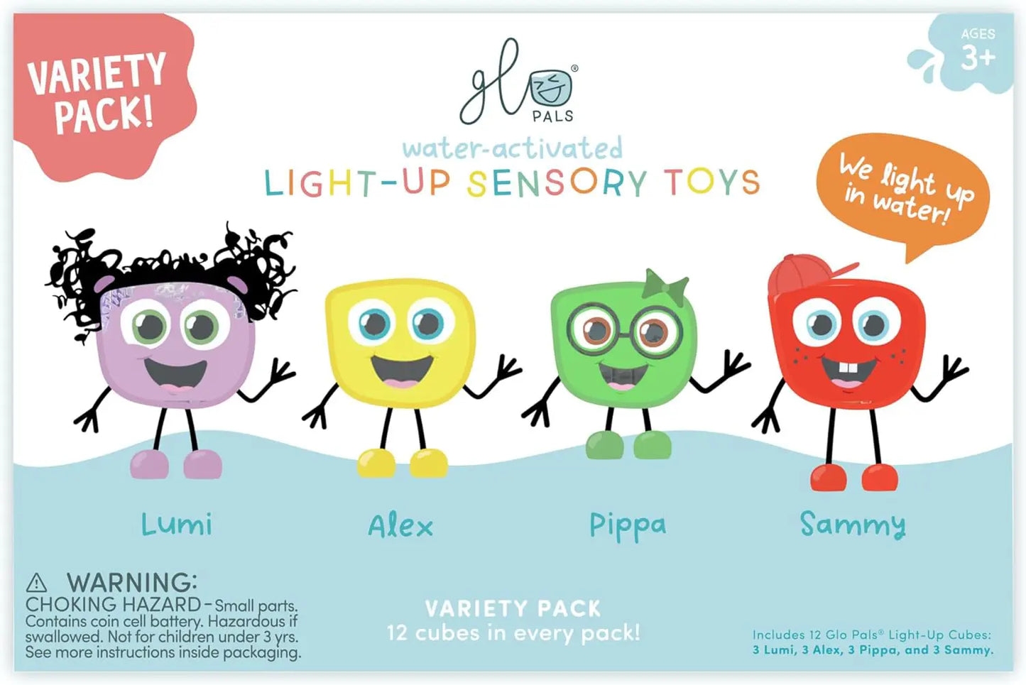 Glo Pals Light Up Sensory Toys