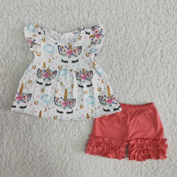 Unicorn Flutter Sleeve Set