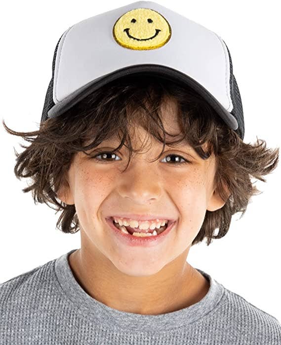 Kids Smiley Trucker Hat