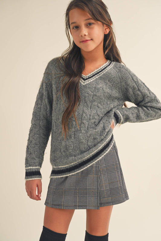 Argyle Preppy Sweater WAS $38.00 NOW $25.00