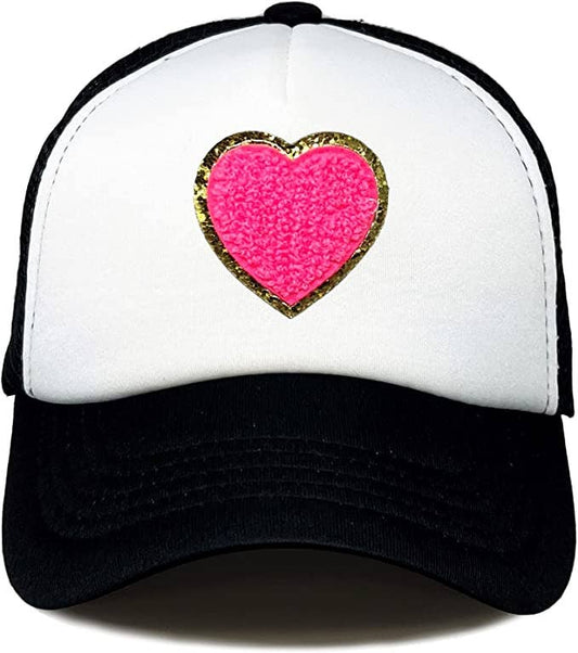 Kids Heart Trucker Hat