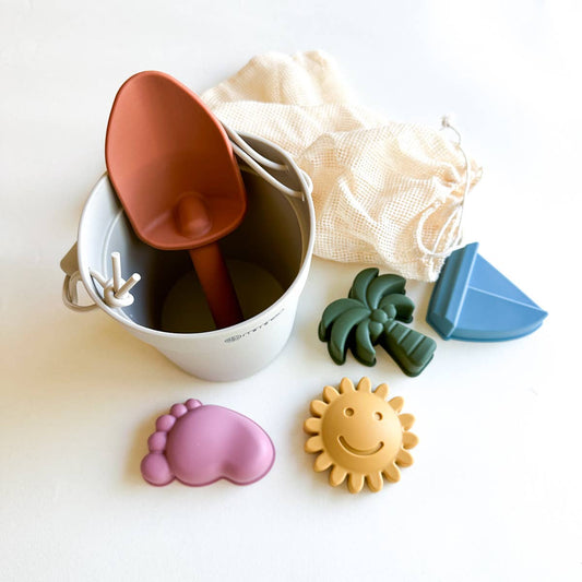 Beach Bucket Toys Set-Desert